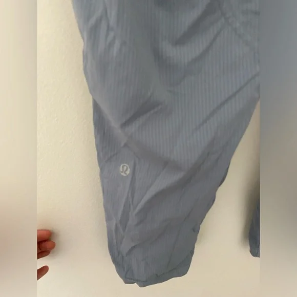 Lululemon Dance Studio Mid Rise Cropped Pant Adjustable Safflower Blue side 8 - Picture 5 of 6